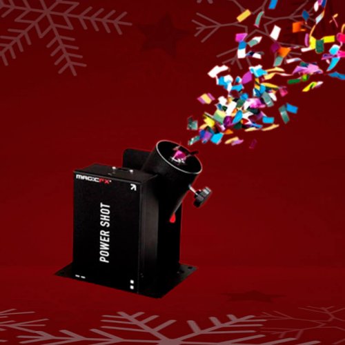 Confettis and Streamer Machine Showtec Power Shot