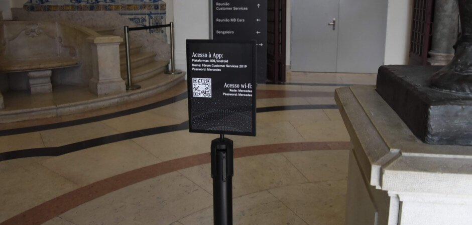 Black Stanchion