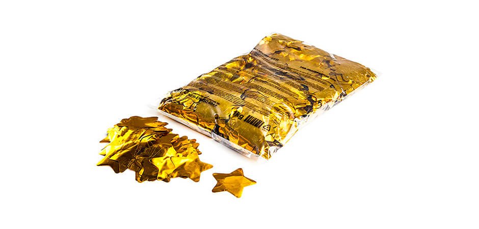 Metalic confettis