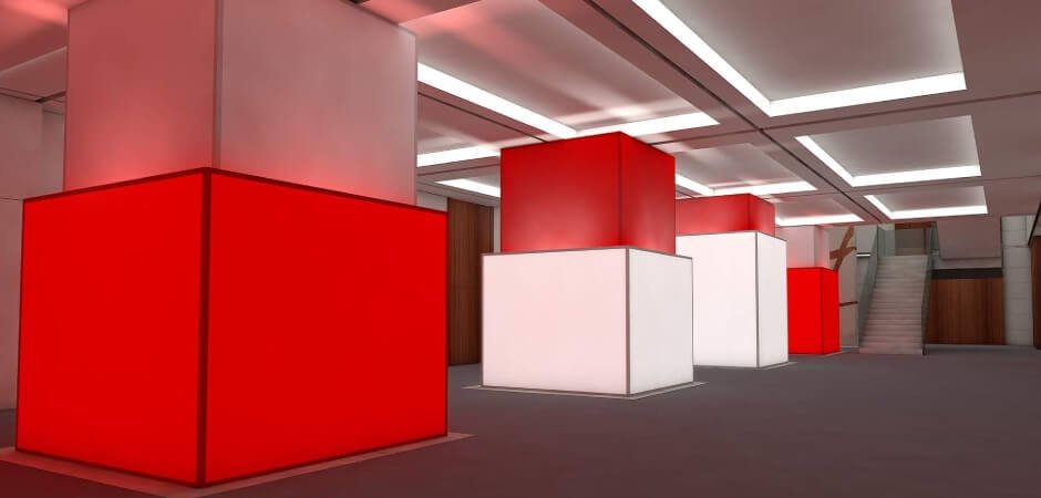 Cube 2x2x2 m